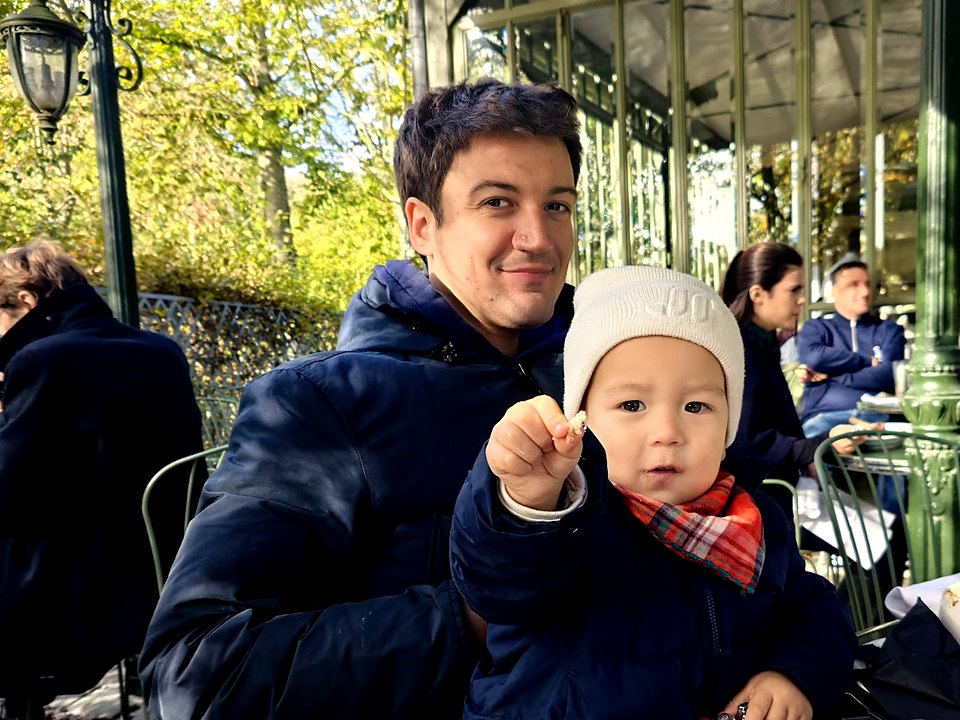 Marc et son fils Maxime